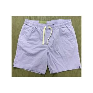 Goodfellow Lavender Everyday Shorts Elastic Waist, 7in inseam, Medium, NWT